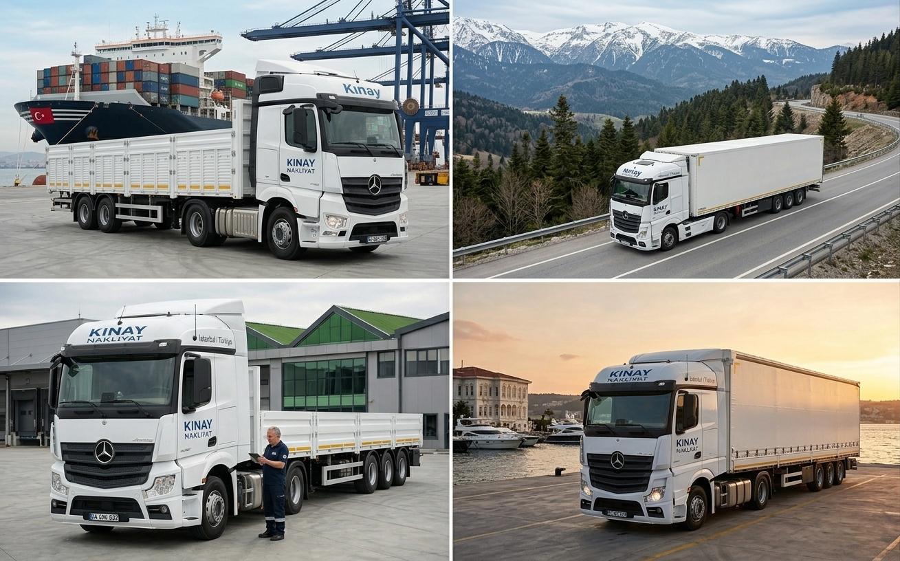 Kınay Nakliyat şehirlerarası kamyon - 40 ayak kırkayak araç